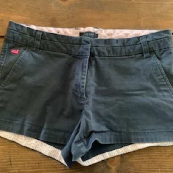 Southern Marsh High Waist Blue Shorts - Picture 1 of 3